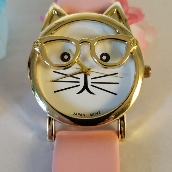 Kawaii pink neko watch, Japan - Picture 2 of 5